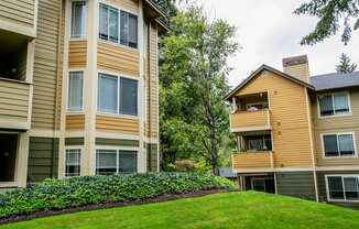Patio Balcony at Apartments Downtown Vancouver WA