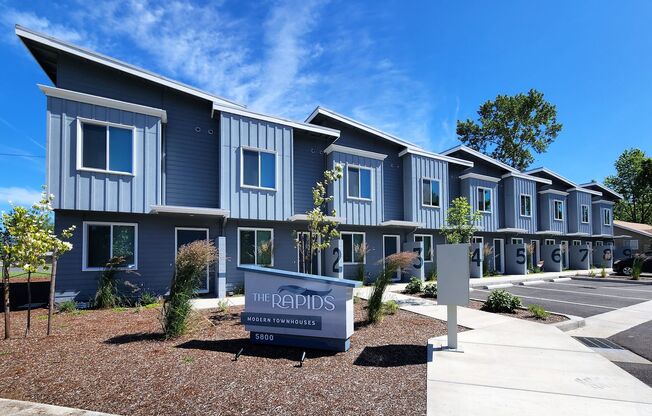 The Rapids Modern Townhomes