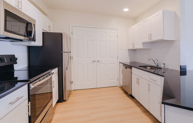 Kitchen with Stainless Steel Appliances