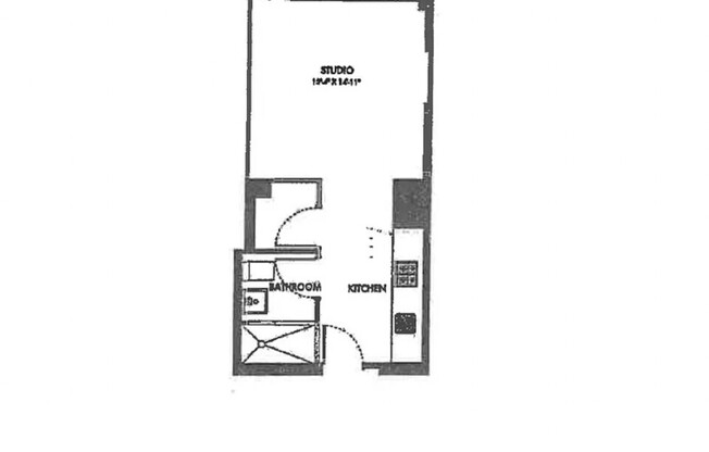 Studio, 1 bath, $3,650, Unit 8I