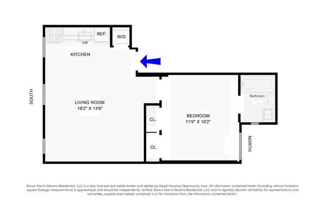 1 bed, 1 bath, $3,550, Unit 4F