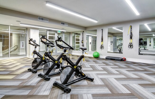 Juno at Winter Park apartments in Winter Park Florida photo of fitness studio