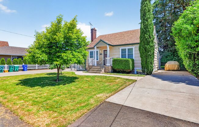 Spacious NE Portland Home with Central A/C, Finished Basement & Loft