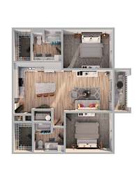 2 beds, 2 baths, 1,080 sqft, $1,787