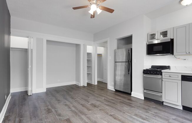 1 bed, 1 bath, 575 sqft, $1,800, Unit 203