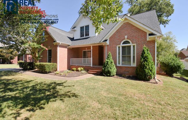 Amazing 4 bd all brick home with attached garage! Washer and dryer included!