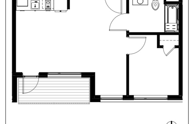 1 bed, 1 bath, 425 sqft, $1,499, Unit 620