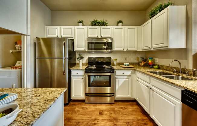 Chef-Inspired Kitchens Feature Stainless Steel Appliances at Stonebridge Ranch Apartments, Chandler, AZ