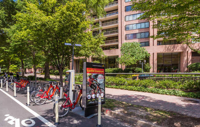 Steps from Capital Bikeshare