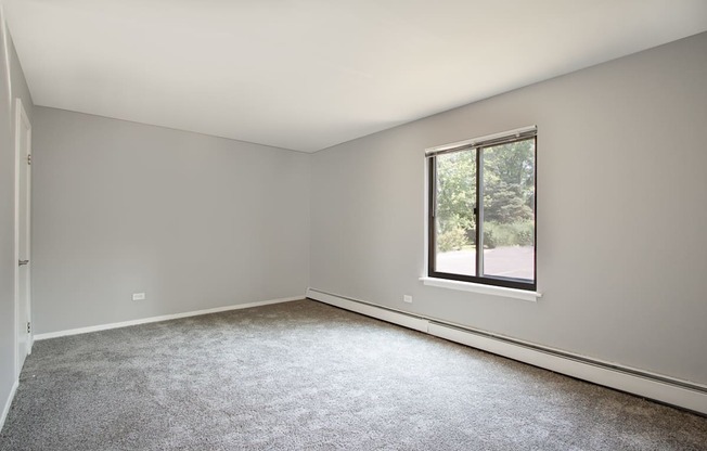 Carpeted Bedroom at Emerald Pointe Apartments, Illinois