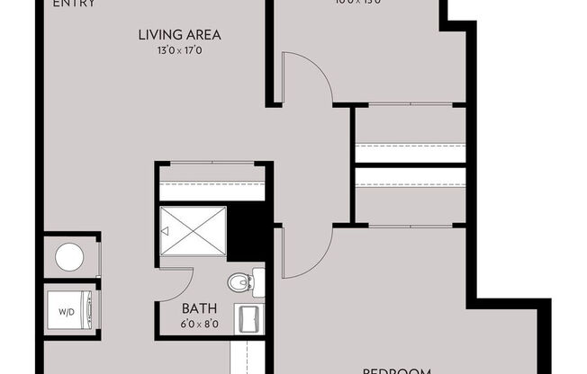 2 beds, 1 bath, 962 sqft, $2,306