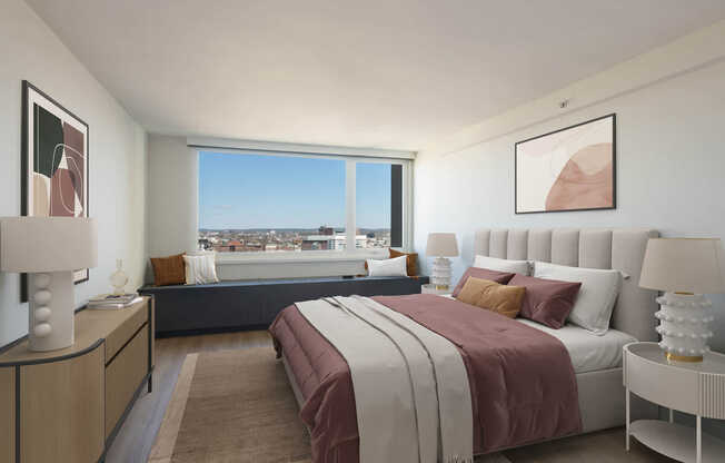 Bedroom with Hard Surface Flooring