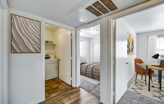 Bedrooms/Laundry