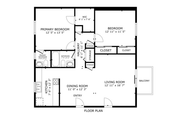 2 beds, 1.5 baths, 995 sqft, $1,650, Unit 603