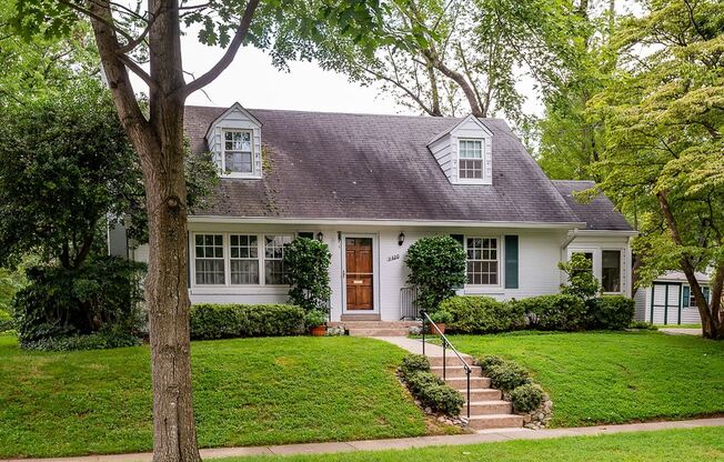MUST SEE! Cozy Corner Cape in Chevy Chase is Move-in Ready!