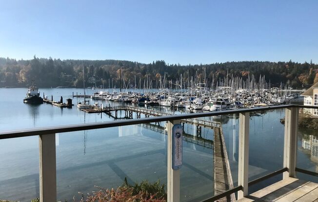 Boutique in town condo building with luxury top floor waterfront unit....now available