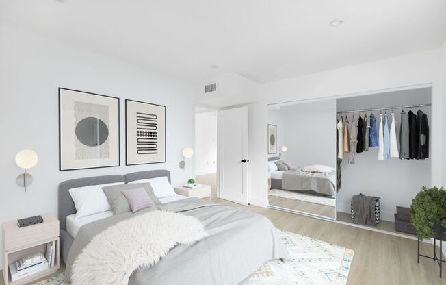 Modern 1 & 2 Beds in Vibrant Hollywood: 5606 Lexington Offers Gated Entry & In-Unit Laundry!