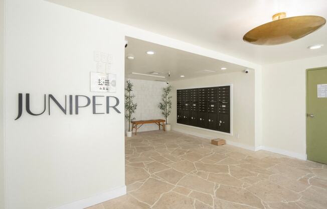 the entrance to the junior room at the juniper building