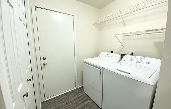 Townhomes with washer/dryer in unit