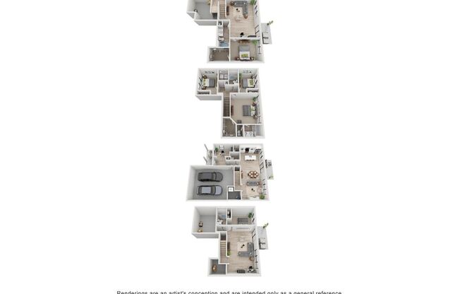 4 beds, 3.5 baths, 2,352 sqft, $3,850, Unit 10038