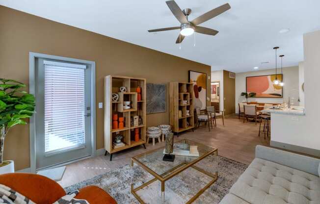 Living room at Zaterra Luxury Apartments, Chandler