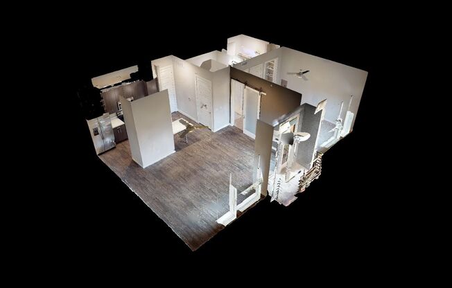 1 bed, 1 bath, 588 sqft, $1,525, Unit 3010