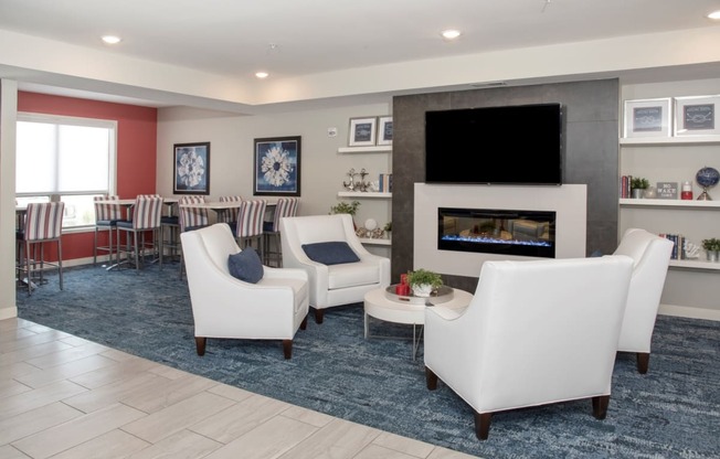 Social Lounge With TV at Lake Jonathan Flats, Chaska, 55318