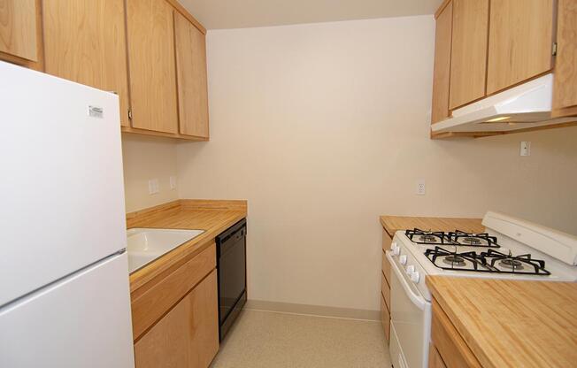 Westwood Apartments provides a fully-equipped kitchen