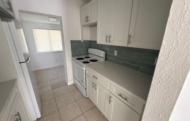 Large 4-1 House with central air and hookups for washer and dryer