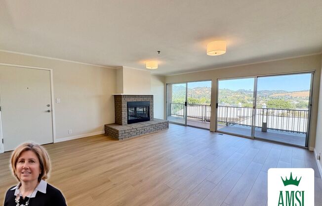 Beautiful 2bed/1bath Flat in Mill Valley with stunning views.