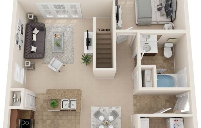 1 bed, 1 bath, 855 sqft, $2,290, Unit 205-305