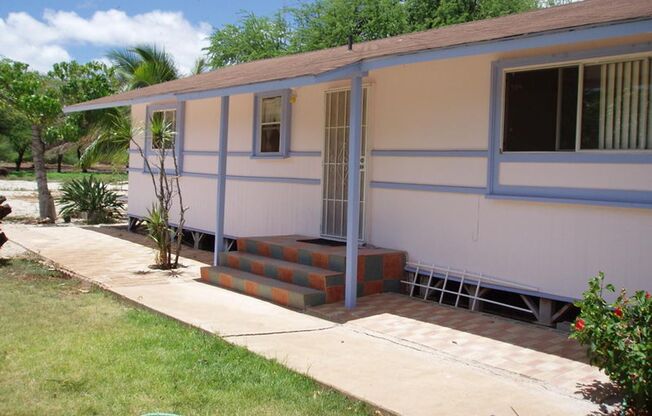 3 bed/1.5 bath with large yard.