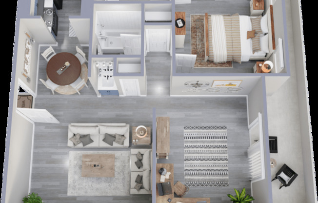 1 bed, 1 bath, 800 sqft, $1,149