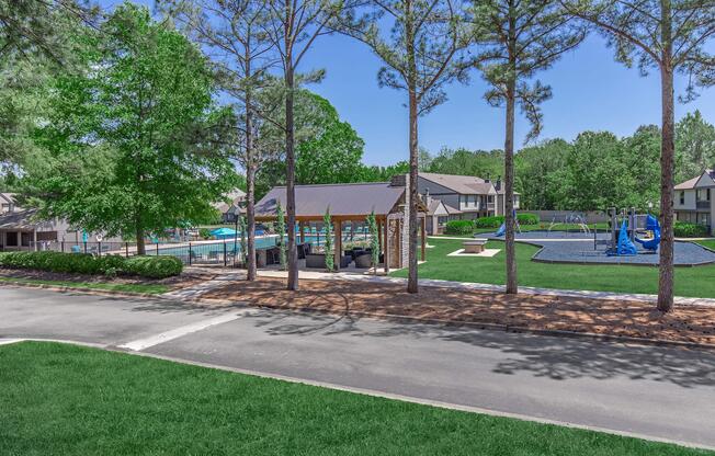 Take a stroll with guests at Madison Landing at Research in Madison, AL