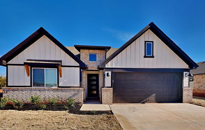 Modern Farm style 4 Bedroom 2 Bathroom Home in Deer Creek Schools (Neighborhood Aquatic Center)