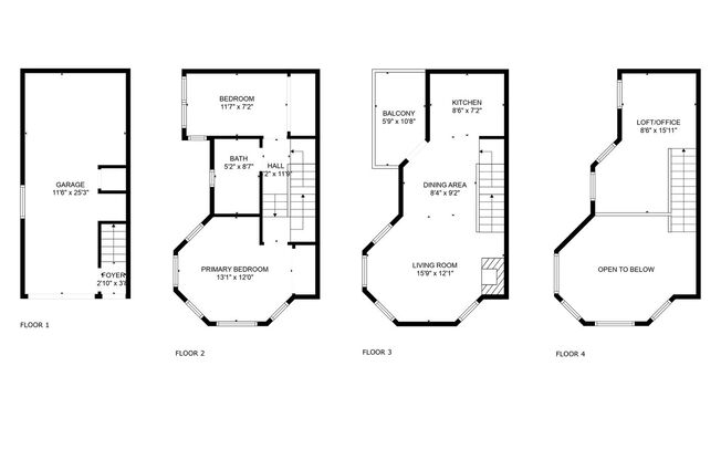 2 beds, 1 bath, 1,309 sqft, $4,500, Unit 16 Scott Alley