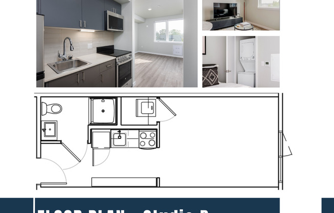 Studio, 1 bath, 287 sqft, $1,299, Unit Unit 212