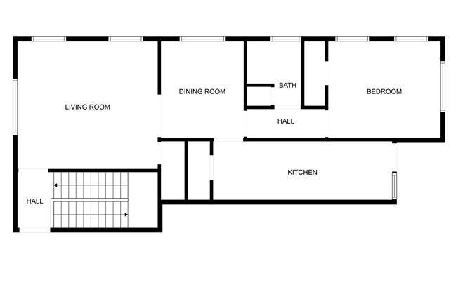 1 bed, 1 bath, 829 sqft, $950, Unit Unit 3