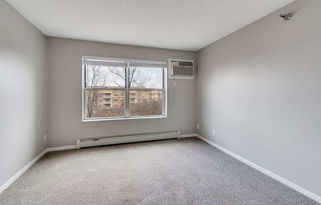 Bedroom with Double Windows