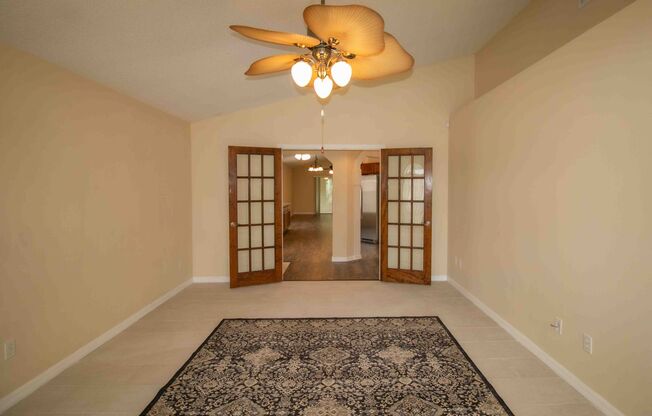 READY TO MOVE IN 3 bedroom 2 bathroom with 2 car garage on a private CUL-DE-SAC with FLORIDA ROOM!