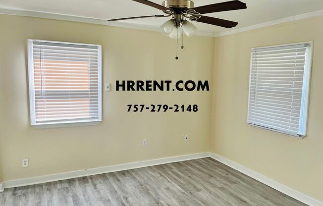 Cute Renovated 3 Bedroom 1 Bath home in Hampton VA