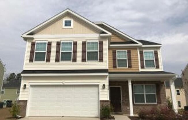 Two story traditional home in Sophia Landing.