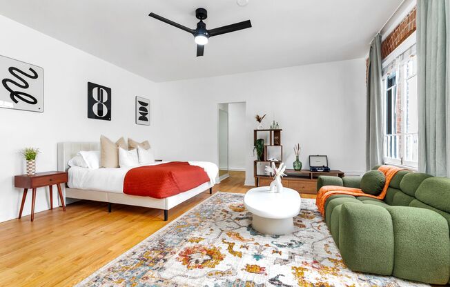 Studio, 1 bath, 510 sqft, $1,900, Unit 411