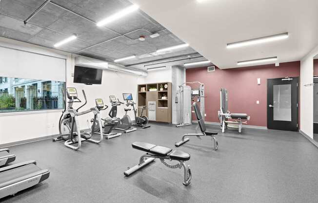 24-Hour Fitness Center at The Parker in Portland, OR 97209