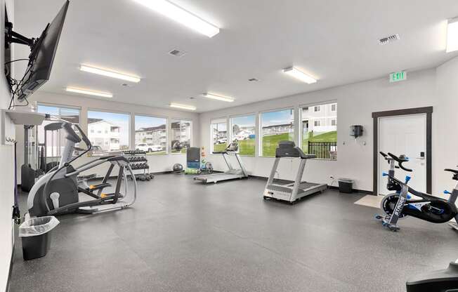 Pioneer Meadows Fitness Center with Weights and Cardio Machines