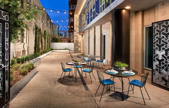 Courtyard Lounge Space