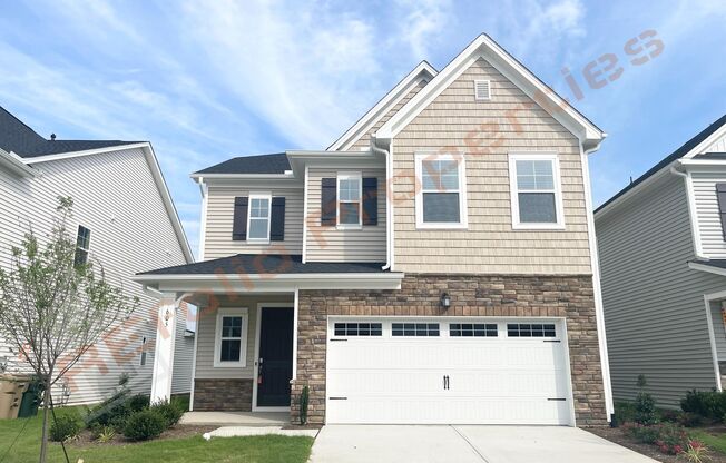 BRAND NEW- Spacious 4 Bedroom, 3 Bathroom Home w/ 2-Car Garage in Edge of Auburn - Raleigh. WIFI included!  Available now!