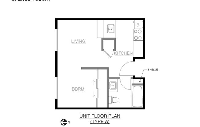 Studio, 1 bath, 441 sqft, $1,325