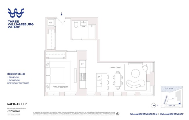 1 bed, 1 bath, $5,750, Unit 409