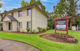 Welcome to Harmony Court Apartments